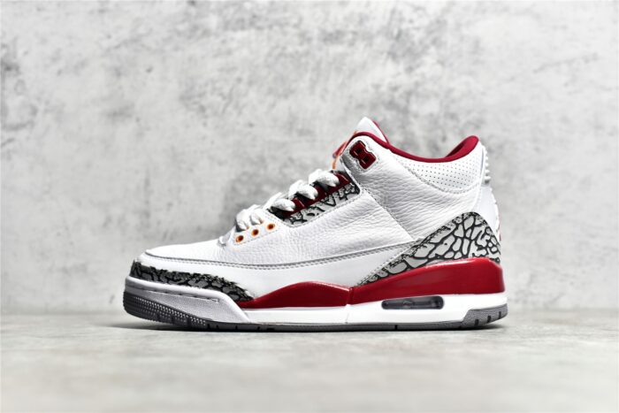 Jordan 3 Retro Cardinal Red Crossreps