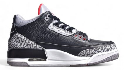 Air Jordan 3 “Black Cement Gold” 2022 Crossreps