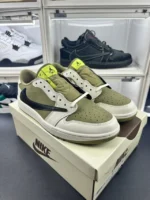 jordan 1 travis scott neutral olive golf reps