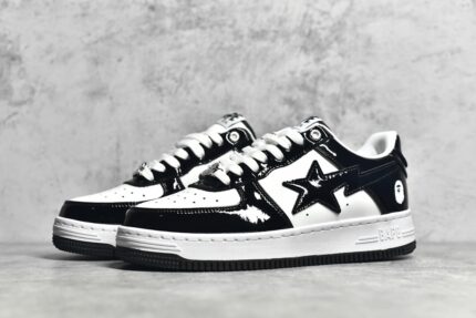 BAPE black white crossreps