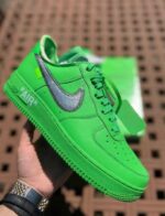 Air Force 1 Low Off-White Light Green Spark DX1419-300 crossreps