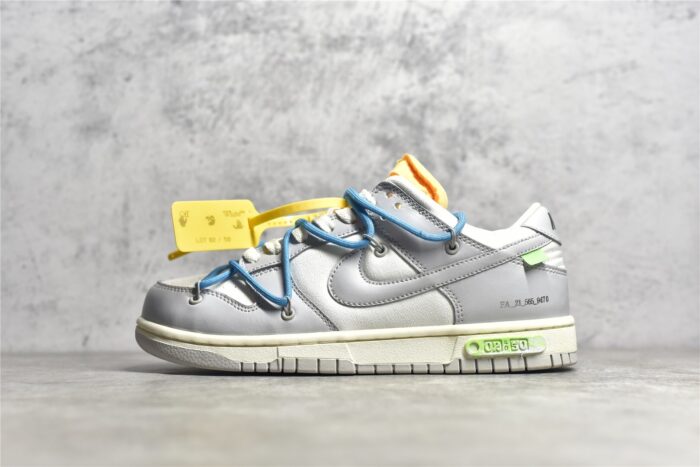 Dunk Low Off-White Lot 2 DM1602-115 crossreps