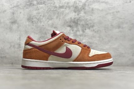 SB Dunk Low Pro Dark Russet Cedar crossreps