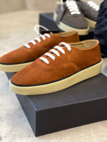 F0G X zegna Suede Sneakers crossreps