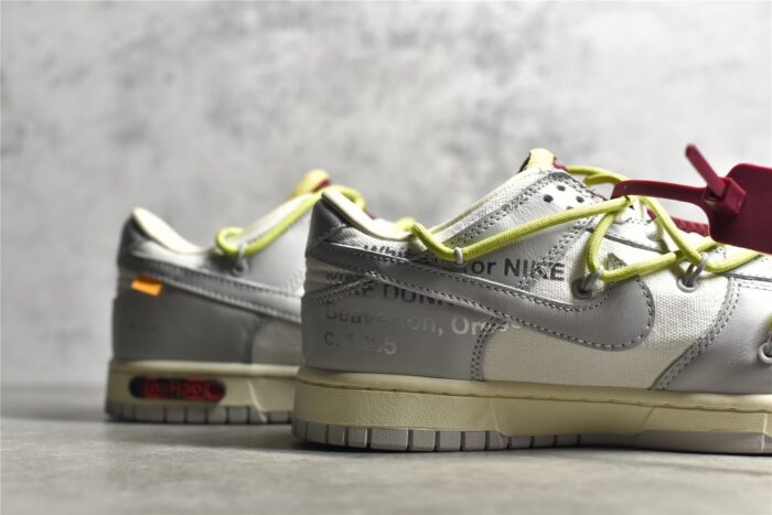 Dunk Low Of-White Lot 8 DM1602-106 crossreps