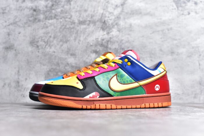NK SB Dunk Low What the Super Mario crossreps