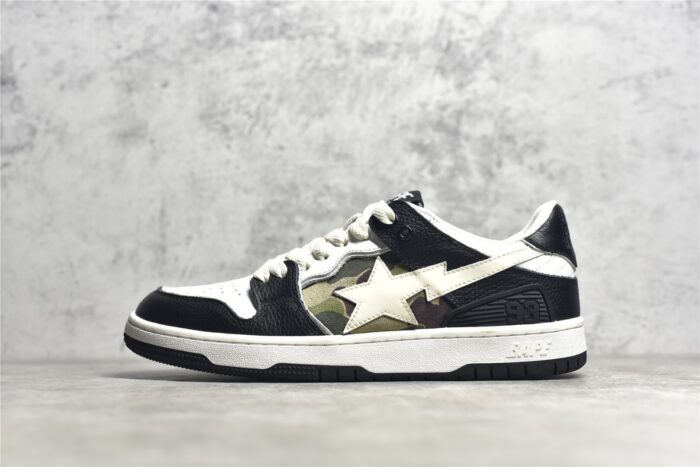 BAPE STA SK8 - black camo crossreps