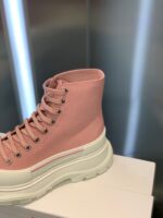 Alexander McQueen Tread Slick Boot Pink crossreps