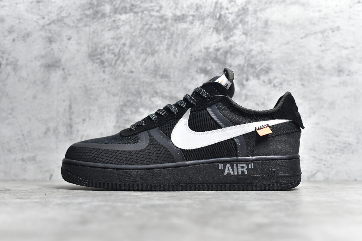 Air Force 1 Low Off-White Black White AO4606-001 crossreps