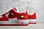 Air Force 1 White Red crossreps