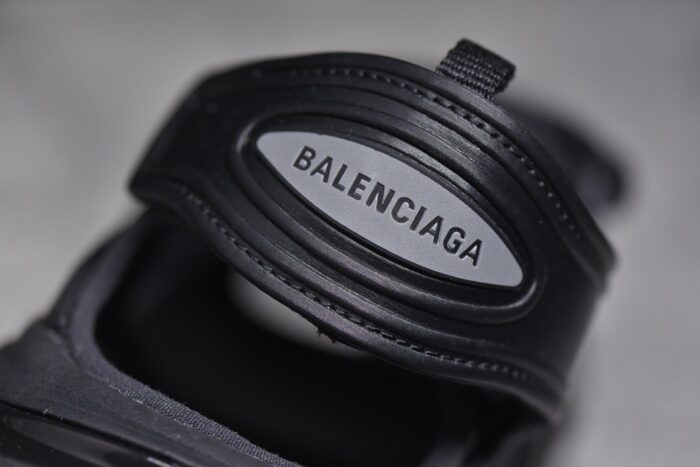 Balenciaga Track Sandals Black crossreps