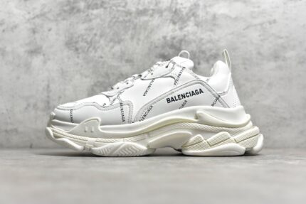 Balenciaga Triple S Allove Logo White crossreps