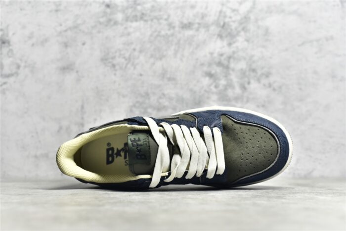 BAPE SK8 Sta Low - army green crossreps
