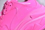 Balenciaga Triple S In Pink rubber crossreps