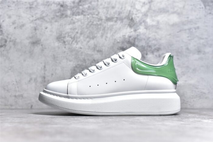 Alexander McQueen Oversized Sneaker WhiteGreen crossreps