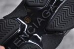 Balenciaga Triple S Logotype Trainers In Black crossreps