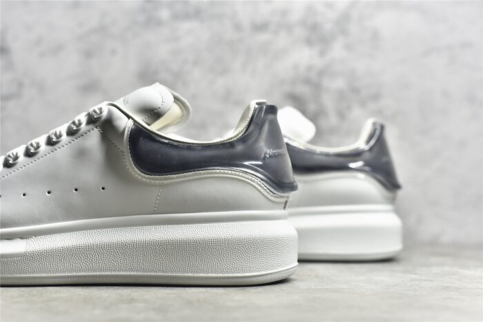 Alexander McQueen Oversized Sole Sneaker Clear Gray Heel crossreps