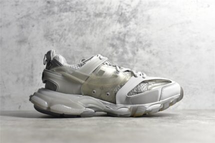 Balenciaga Track Clear Sole Sneaker Gray crossreps