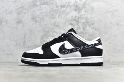 NK Dunk Low Essential Paisley Pack Black DH4401-100 crossreps