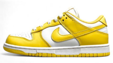 SB Dunk Low WHITE YELLOW crossreps