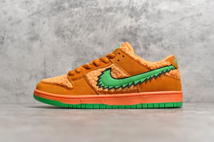 SB Dunk Low Grateful Dead Bears Orange CJ5378-800 crossreps