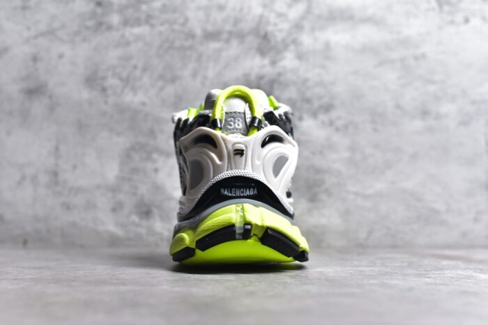 Balenciaga Runner Sneakers In Black and Neon Yellow crossreps