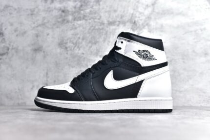 Air Jorden 1 High Reverse Panda Crossreps