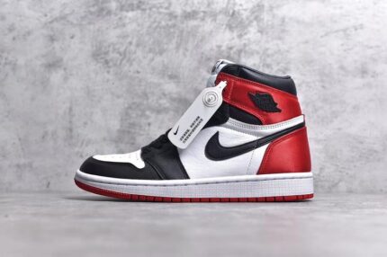 Air Jordan 1 High Satin Black Toe Crossreps