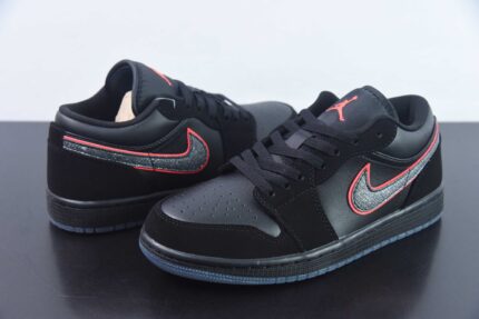 Jordan 1 Low Black Red Orbit Crossreps