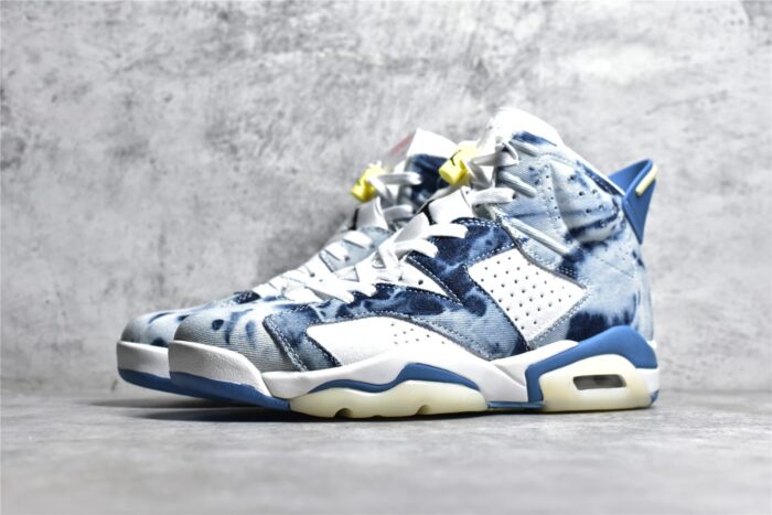 Jorden 6 Retro Cow Boy Blue Crossreps