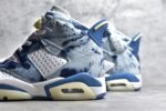 Jorden 6 Retro Cow Boy Blue Crossreps