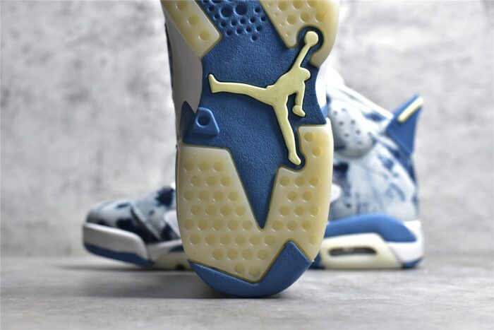 Jorden 6 Retro Cow Boy Blue Crossreps