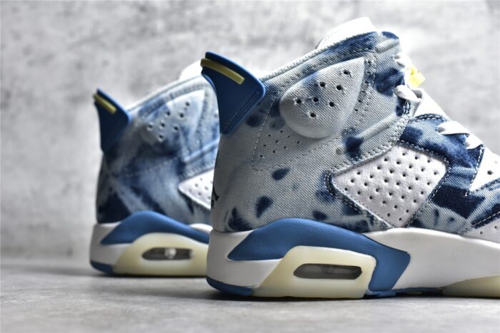 Jorden 6 Retro Cow Boy Blue Crossreps