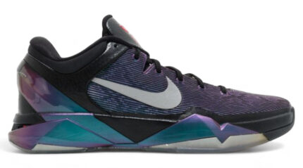 Nike Zoom Kobe 7 “Invisibility Cloak” BlackCourt Purple-Turquoise Blue crossreps