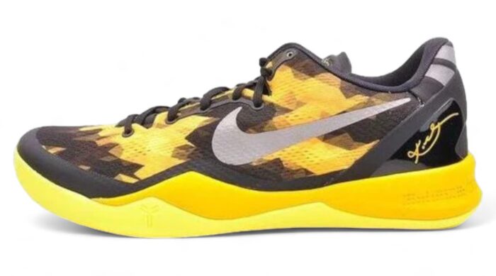 Nike Kobe 8 XDR 'Black Yellow' crossreps