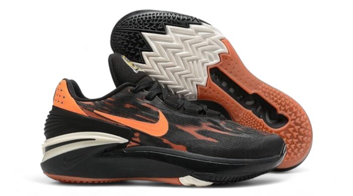 NIKE AIR ZOOM G.T. CUT 2 x BLACK PHANTOM ORANGE crossreps