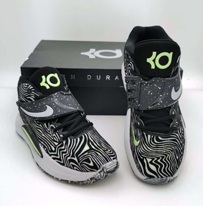 NIKE KD 14 x BLACK LIME GLOW crossreps