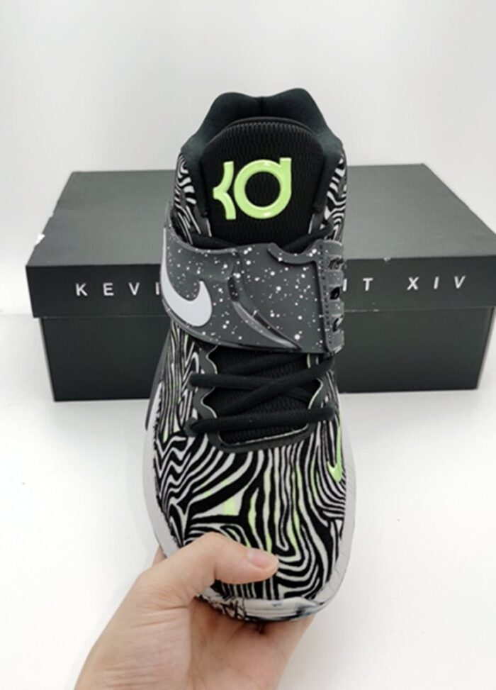 NIKE KD 14 x BLACK LIME GLOW crossreps