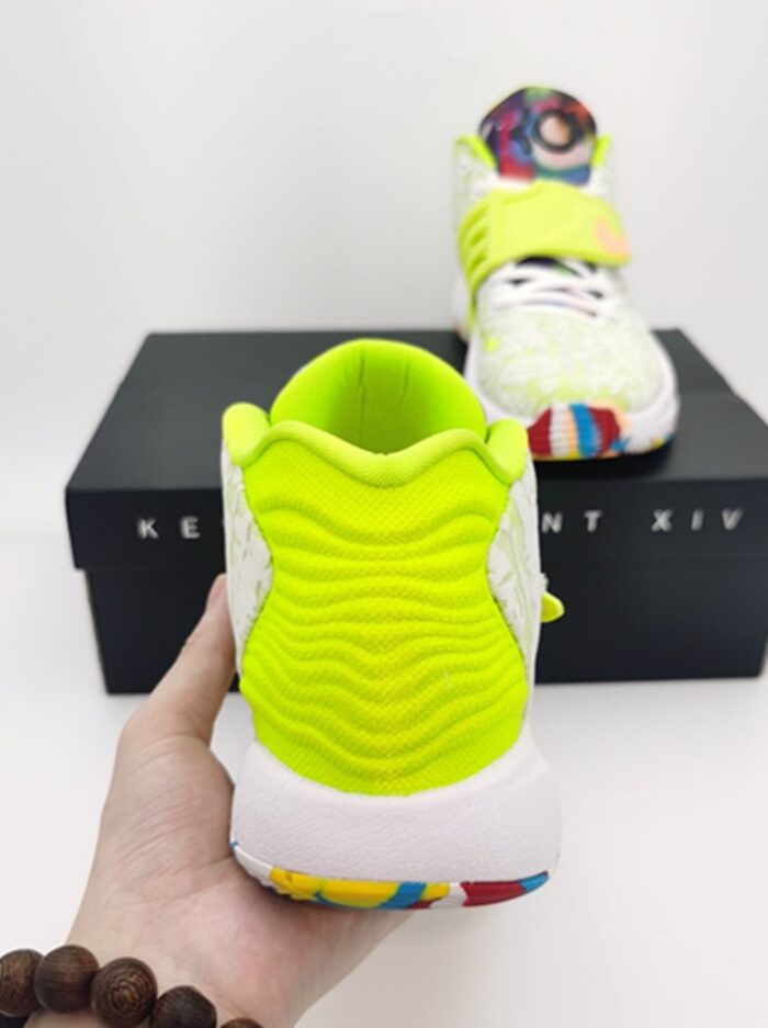 NIKE KD 14 x WHITE LIME GREEN crossreps