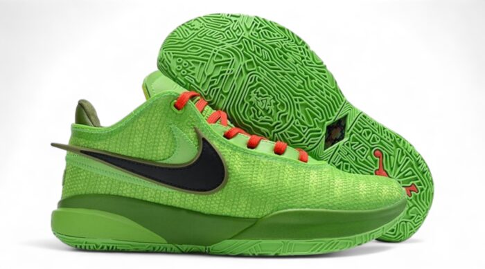 NIKE LEBRON 20 x GRINCH crossreps