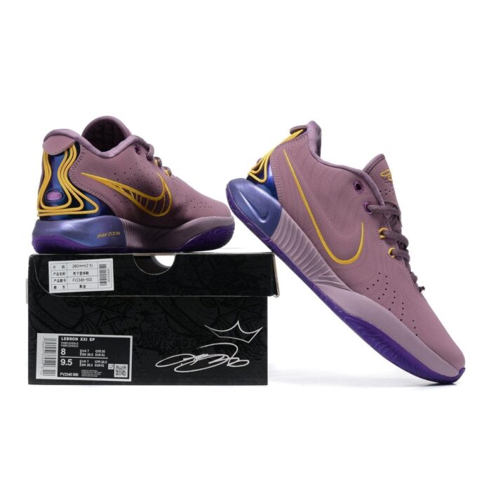 NIKE LEBRON 21 x PURPLE RAIN crossreps