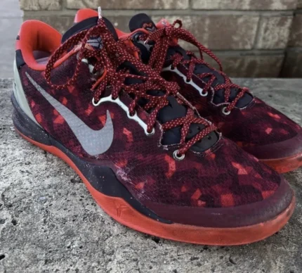 Nike Zoom Kobe 8 Year of the Snake Port Wine Pure Platinum Team Red crossreps