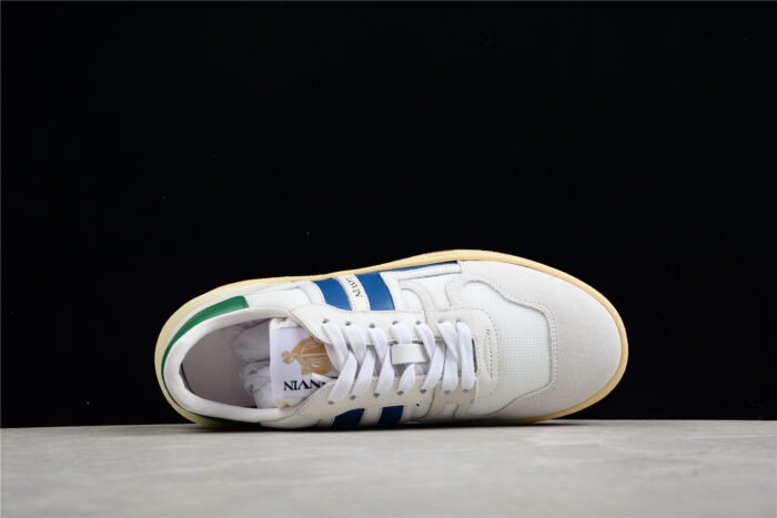 Tennis Low Top Sneaker - White/blue crossreps