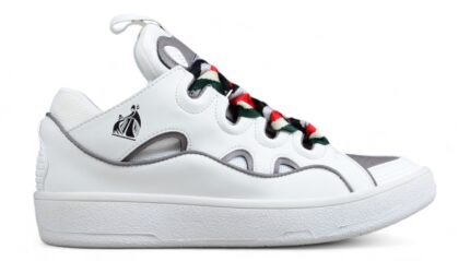 Lanvin Curb Sneaker White Multicolor crossreps