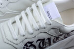 Gucci Script Logo Sneaker - White crossreps