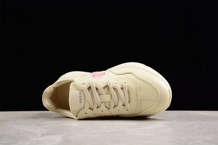 GUCCI Rhyton Leather Sneakers crossreps