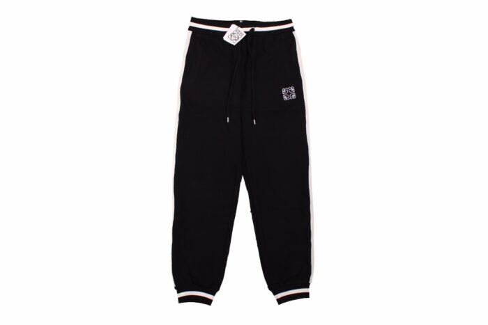 23ss Black and White Braid Sweatpants crossreps