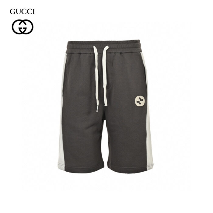 Joint Inlay Double G Embroidery Logo Short crossreps