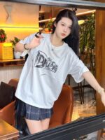 24ss Hand Drawing Logo T-Shirt crossreps