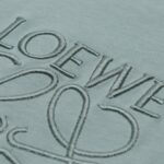 Loewe Embroidery Big Logo Pure Color T-Shirt crossreps